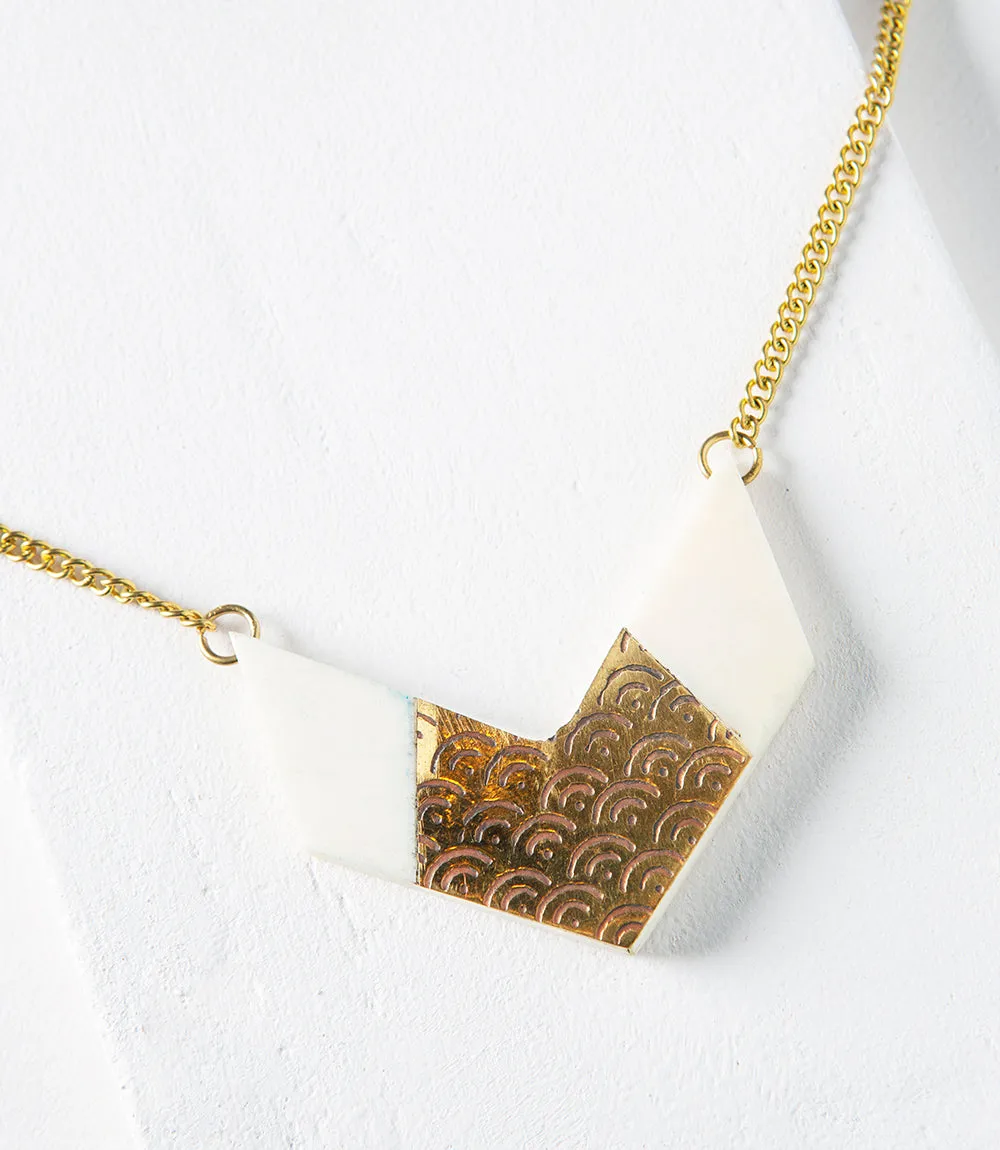 Anika Chevron Necklace