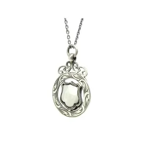 Art Deco 1926 Medallion Pendant Necklace
