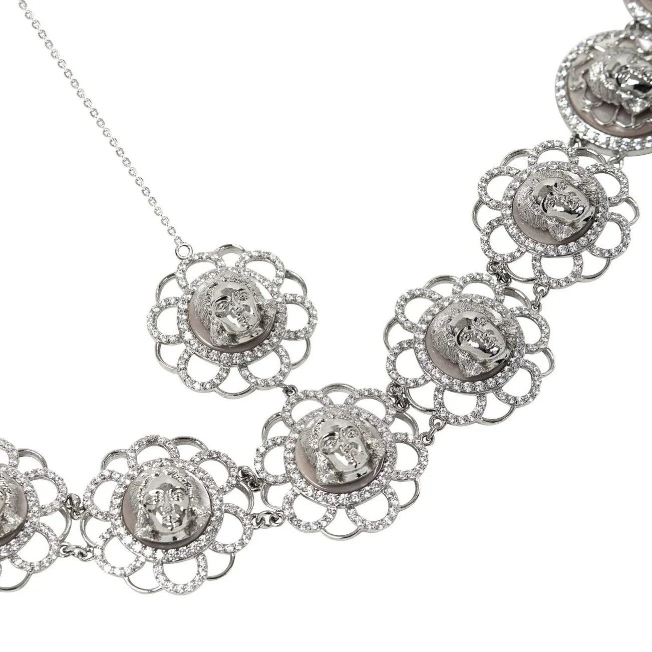Divinity's Dusk Headpiece - Silver Plated
