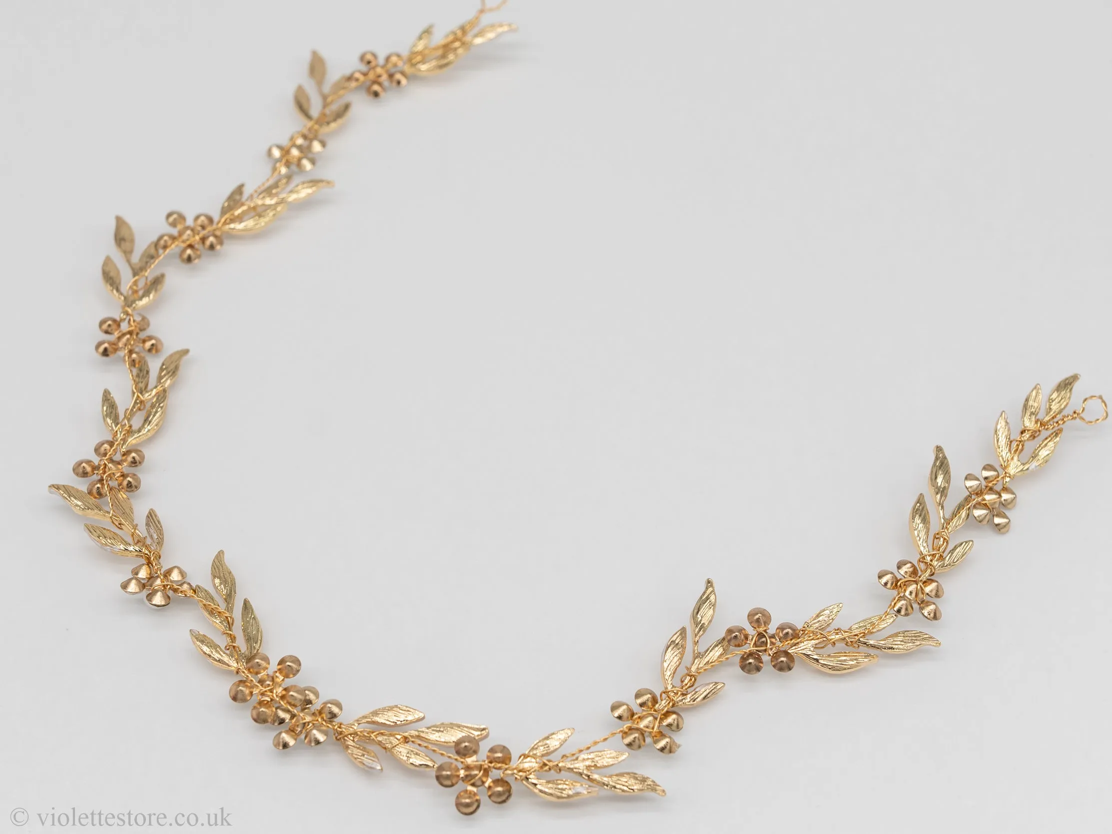Gold Hair Vine for Wedding