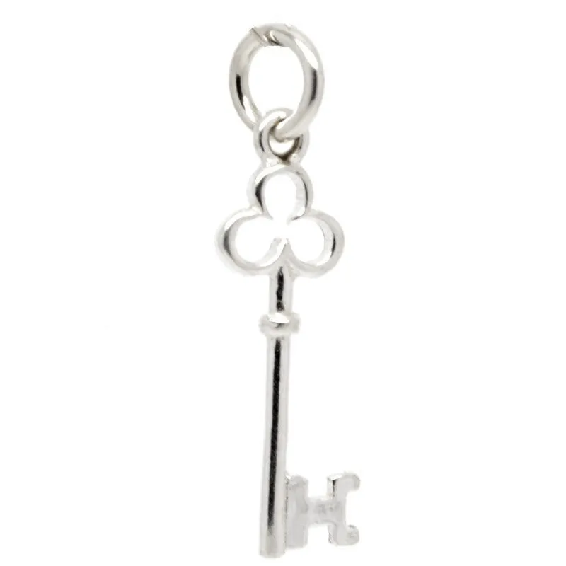 Gold Small Key Charm