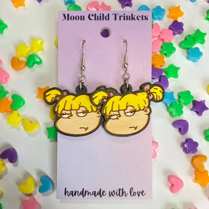 Handmade Y2K Nostalgia TV Inspired Earrings