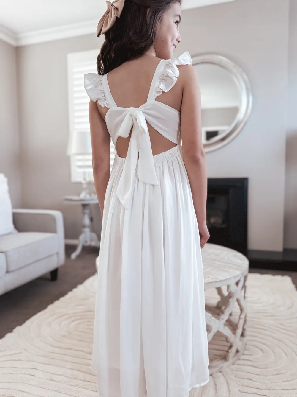 Leilani Girls White Dress