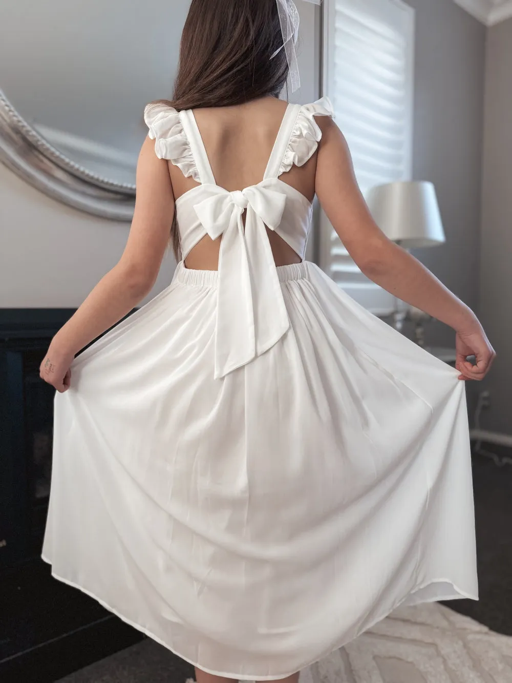 Leilani Girls White Dress