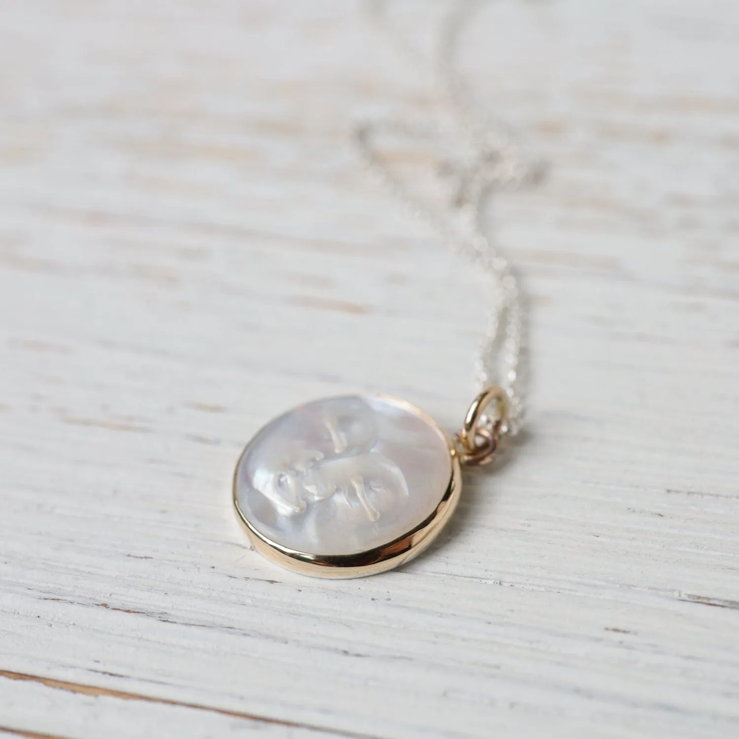 Lunarian Necklace - Mother of Pearl