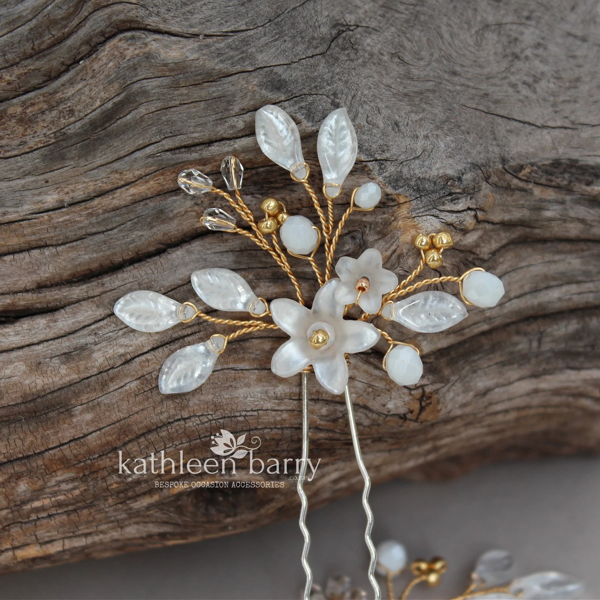 Lynette hair pins mix and match - 3 styles - Rose gold, Gold or silver FROM: