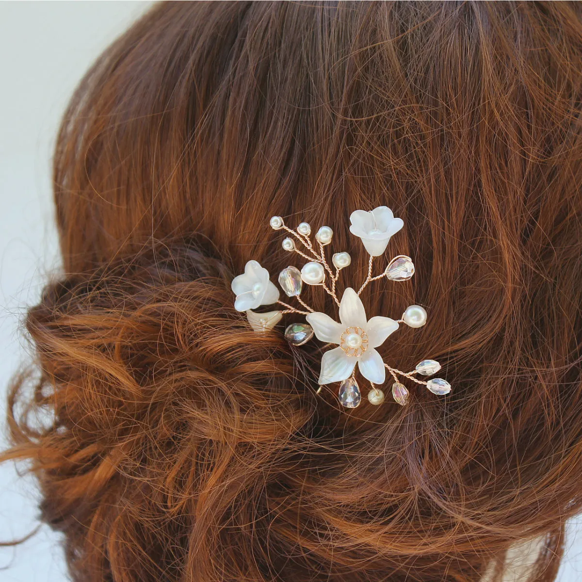 Monica hair pins mix and match - 3 styles - Rose gold, Gold or silver (sold individually)