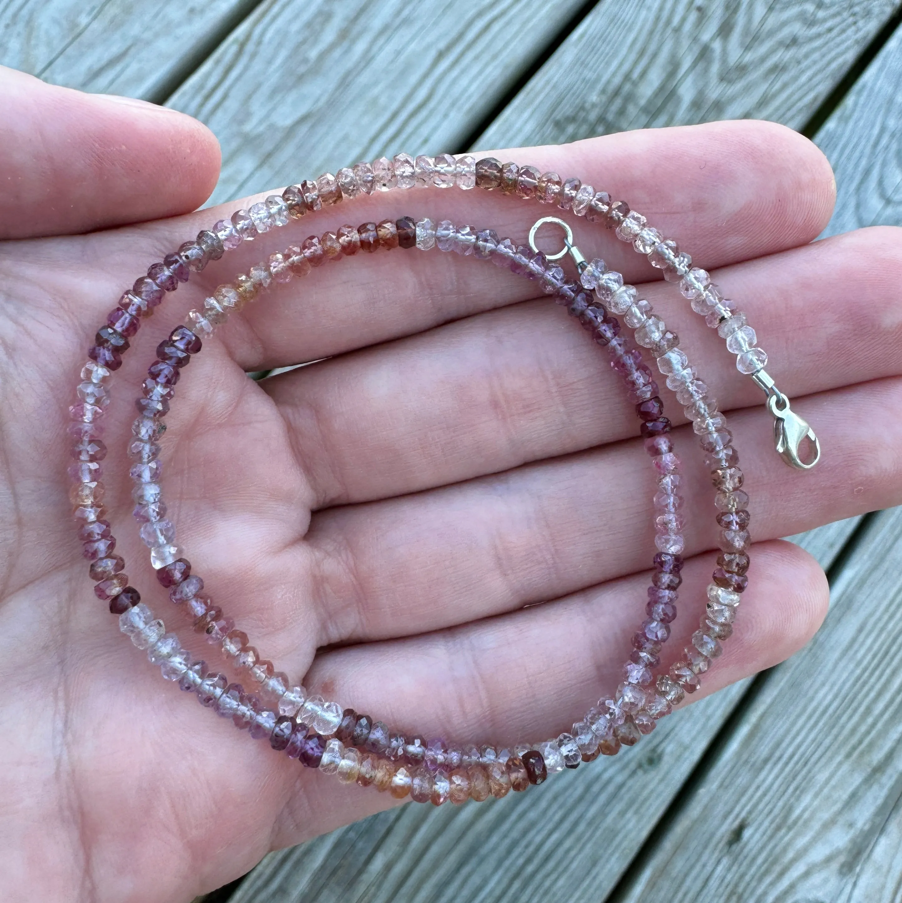 Small Ombre Spinel Strand