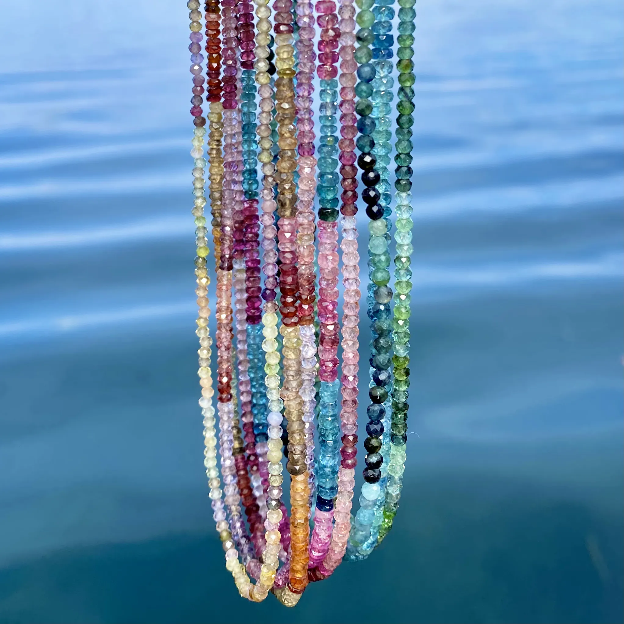 Small Ombre Spinel Strand