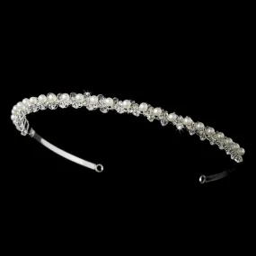 Swarovski Crystal & Pearl Wedding Headband